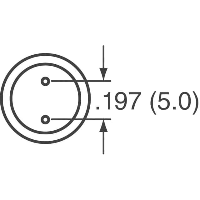 UKZ1E331MHM Nichicon  Condensadores electrolíticos de aluminio